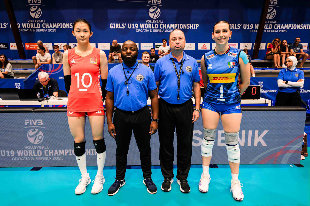 U19世锦赛-中国女排2-3意大利获第6陈晓辉空砍30分